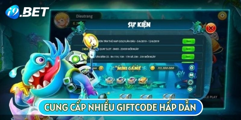 Bắn cá Zobanca hiện còn mang đến nhiều phần quà giftcode thú vị