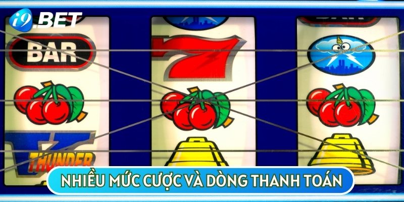 Các trò Nổ hũ dễ ăn sẽ có nhiều mức cược và dòng thanh toán