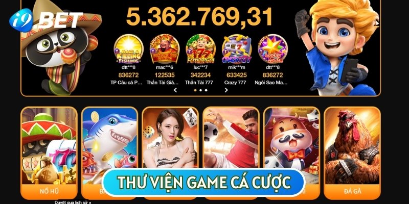 Kho game I9BET được giới thiệu qua nhiều bộ môn giải trí