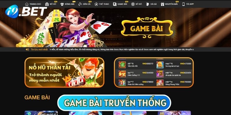 Sảnh game bài này là điểm hẹn lý tưởng của hàng triệu game thủ tại Việt Nam