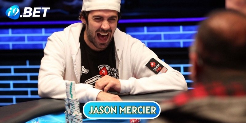 Jason Mercier nằm trong danh sách những ông trùm hàng đầu thế giới