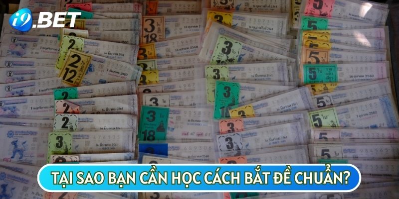 Các cách bắt đề chuẩn ngày nay đóng vai trò quan trọng đối với lô thủ